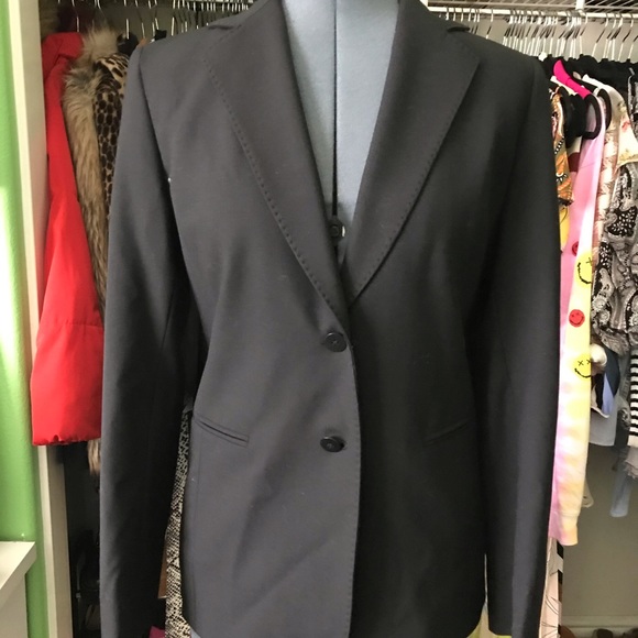 Lafayette 148 New York Black Blazer - Picture 3 of 8